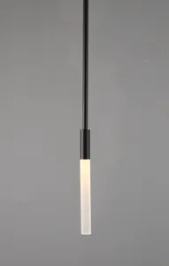 שיבולים תלייה שחור 3W עם מוט 140 ס"מ